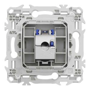 prise RJ45 Schneider Odace blanc craie - vue de dos
