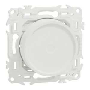variateur rotatif Schneider Wiser Odace blanc