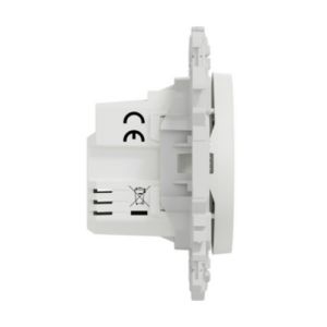 interrupteur volet roulant Schneider Wiser Odace - vue de côté