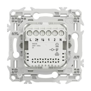 interrupteur volet roulant Schneider Wiser Odace - vue de dos