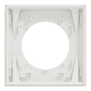 lot de 168 plaques de finition Schneider Odace blanc craie - vue de dos