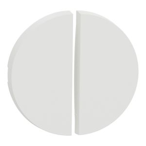 Enjoliveur pour double va et vient Schneider Odace blanc