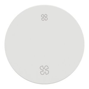 enjoliveur Schneider Odace blanc pour VMC - vue de face