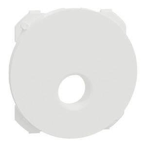 enjoliveur prise TV Schneider Odace Schneider blanc