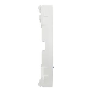 Enjoliveur prise RJ45 Schneider Odace blanc - vue de côté