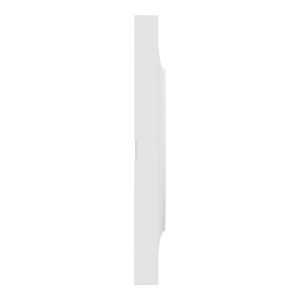 lot de 168 plaques de finition Schneider Odace® en blanc mat - vue de côté
