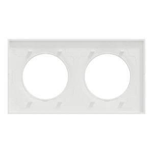 lot de 84 plaques de finition Schneider Odace® en blanc mat - vue de dos