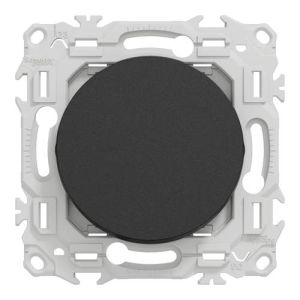 permutateur Schneider Odace noir - vue de face