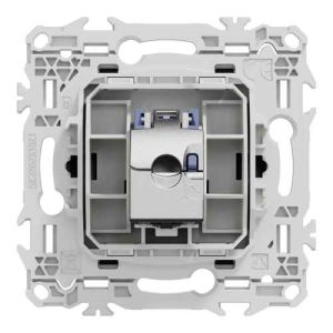 prise RJ45 Schneider Odace noir - vue de dos