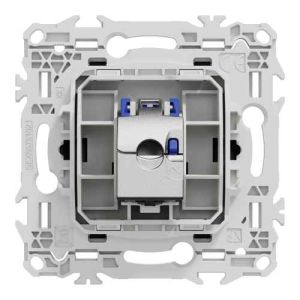 prise RJ45 Schneider Odace noir - vue de dos