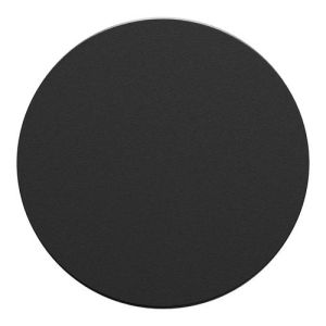 enjoliveur noir mat pour va et vient et poussoir Schneider Odace - vue de face