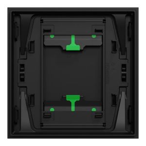 enjoliveur/plaque Schneider Odace Intégral noir mat - vue de dos
