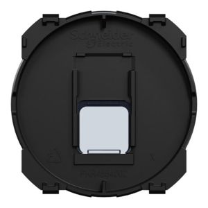 enjoliveur prise RJ45 noir mat Schneider Odace - vue de dos