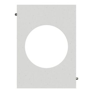 plaque de finition centrale Schneider Odace Architecte effet béton - vue de face
