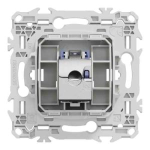 prise RJ45 sans enjoliveur Schneider Odace - vue de dos