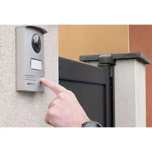 Interphone vidéo SCS Sentinel VisioDoor avec platine de rue grand angle