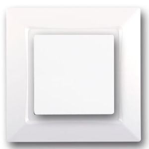 SIEMENS Delta One Interrupteur poussoir complet - Blanc
