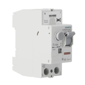 SIEMENS Interrupteur Différentiel 40A 30mA TYPE A auto 230V - 5SM33146KS