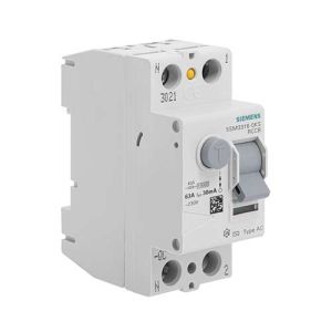 SIEMENS Interrupteur Différentiel 63A 30mA TYPE AC 230V - 5SM33160KS