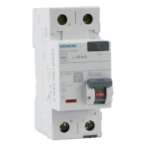 SIEMENS Interrupteur différentiel 40A type A 30mA