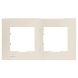 SIEMENS Delta Viva Plaque double - Beige