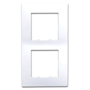 SIEMENS Delta Viva Plaque double blanc