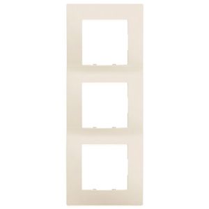 SIEMENS Delta Viva Plaque triple - Beige
