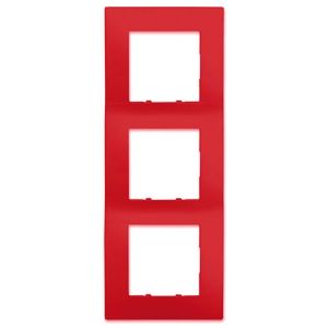 SIEMENS Delta Viva Plaque triple - Rouge
