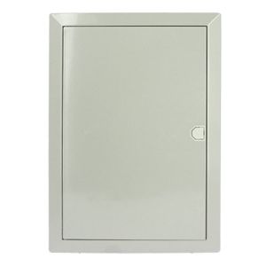 SIEMENS Simbox XL Tableau électrique encastré nu 2 rangées 12 modules - vue de face porte fermée