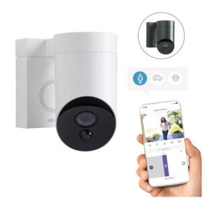 caméra extérieure Somfy connectée avec l'application Somfy Connect