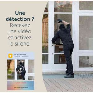 caméra extérieure Somfy vous protège contre les intrus
