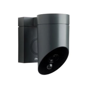 caméra extérieure Somfy noire