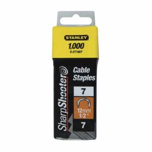STANLEY Agrafes cavaliers 12mm type 7 - Boite de 1000 - 1-CT108T