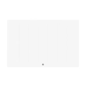 Radiateur à inertie fonte horizontal blanc 1500W Thermor Kenya 4 - vue de face