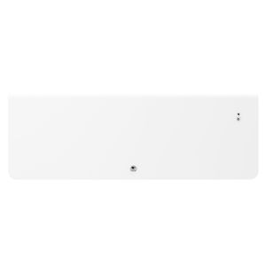 THERMOR Equateur 4 Radiateur connecté inertie double technologie plinthe blanc 750W - vue de face