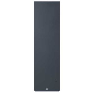 THERMOR Equateur 4 Radiateur connecté inertie double technologie vertical ardoise 1500W - vue de face