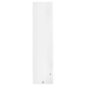 Radiateur à chaleur douce connecté 1500W blanc vertical Thermor Ingénio 4 - vue de face