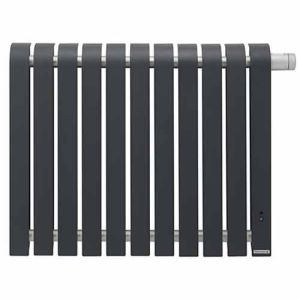 Radiateur connecté chaleur douce horizontal ardoise 1000W THERMOR Mythik - 460133