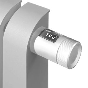 Thermostat - Radiateur connecté chaleur douce horizontal alu satiné 1500W THERMOR Mythik