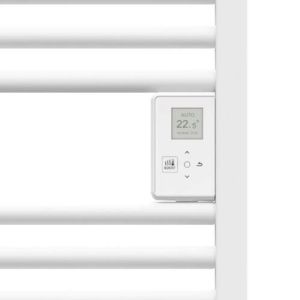Sèche-serviettes THERMOR Riva 4 blanc satin avec soufflerie 1750W - 471559