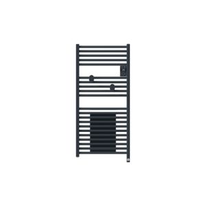 Sèche serviettes connecté avec soufflerie Thermor Riva 5 1500W gris ardoise