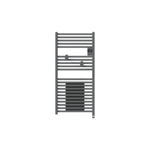 Sèche serviettes connecté avec soufflerie Thermor Riva 5 1500W gris menhir