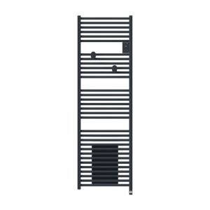Sèche serviettes connecté avec soufflerie Thermor Riva 5 1750W gris ardoise