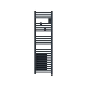 sèche serviette connecté étroit avec soufflerie Thermor Riva 5 1500W gris ardoise