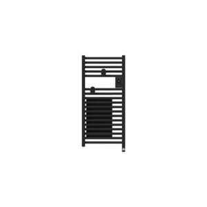 Sèche serviettes connecté étroit avec soufflerie Thermor Riva 5 1300W noir carbone