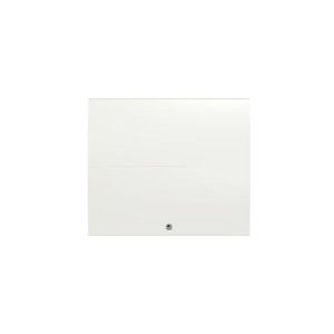 Radiateur chaleur douce 1000W blanc Thermor Tenerife - vue de face