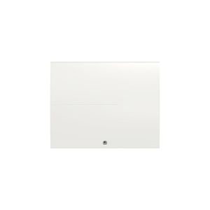 Radiateur chaleur douce 1500W blanc Thermor Tenerife - vue de face