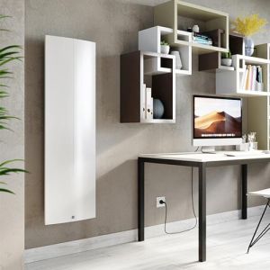 Radiateur chaleur douce vertical 2000W blanc Thermor Tenerife