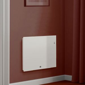 Radiateur connecté à chaleur douce 1500W blanc Thermor Ingénio 4
