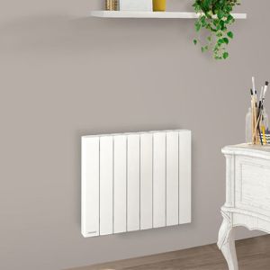 Radiateur chaleur douce 1250W blanc Thermor Baleares